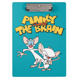 Pinky and the Brain   Show Logo Clipboard
