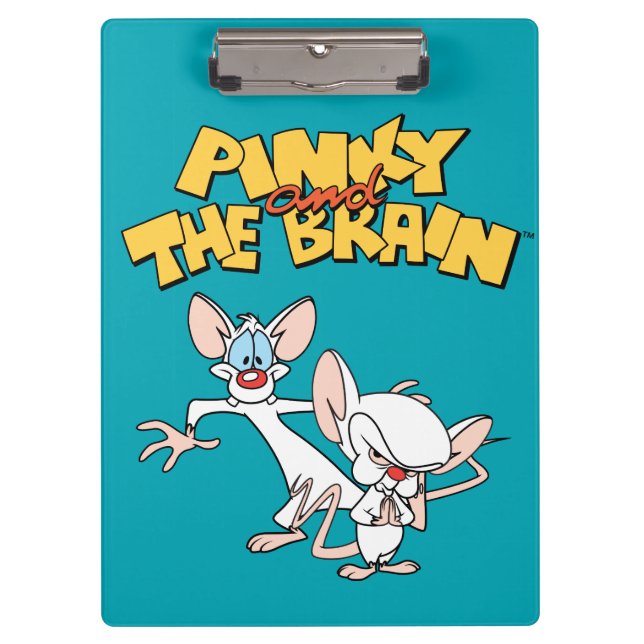 Pinky and the Brain | Show Logo Clipboard (Front)