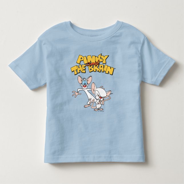 Pinky and the Brain | Show Logo Toddler T-Shirt (Front)