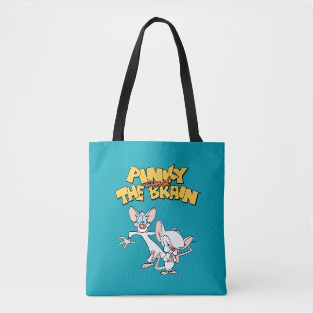 Pinky and the Brain | Show Logo Tote Bag (Front)