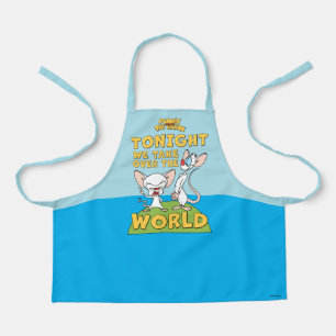 Pinky and the Brain   Take Over The World Apron