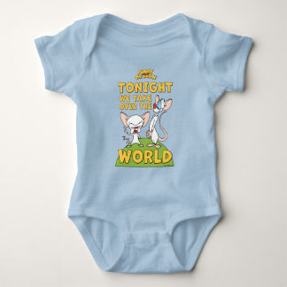 Pinky and the Brain | Take Over The World Baby Bodysuit