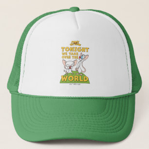 Pinky and the Brain   Take Over The World Trucker Hat
