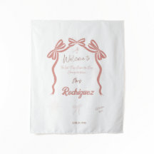 Pinky Bridal Shower Welcome