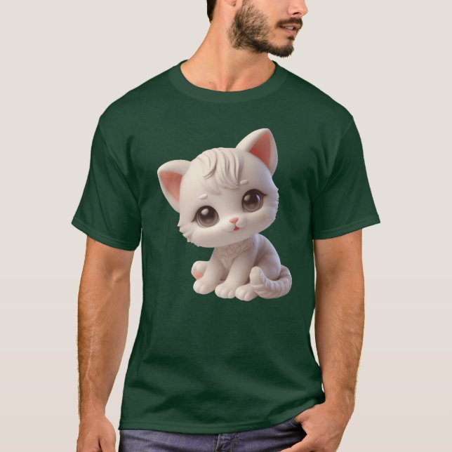 Pinky Cat boy T-Shirt (Front)