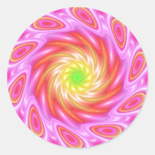 Pinky Classic Round Sticker