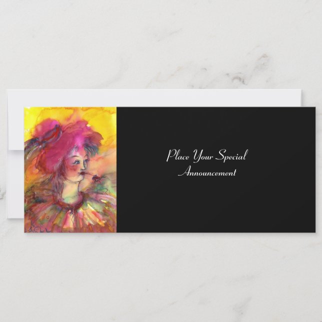 PINKY CLOWN ANNOUNCEMENT (Front)