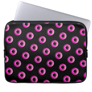 Pinky Doughnut - colourful sprinkles 1 Laptop Sleeve