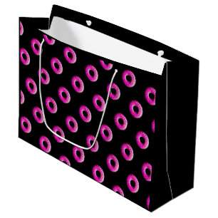 Pinky Doughnut - colourful sprinkles 1 Large Gift Bag