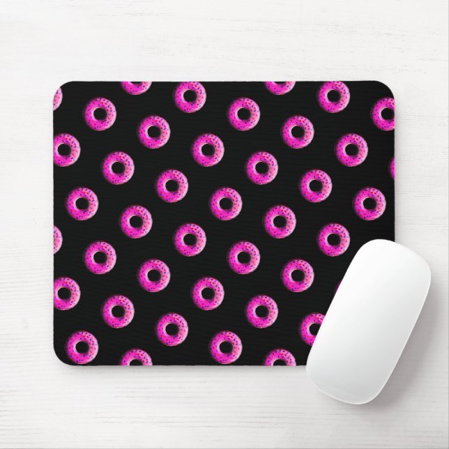 Pinky Doughnut - colourful sprinkles 1 Mouse Pad (With Mouse)