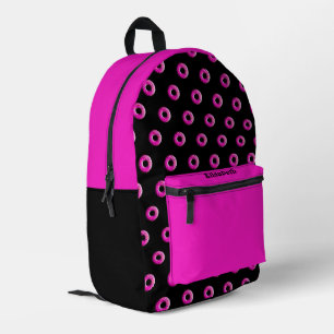 Pinky Doughnut - colourful sprinkles 1 Printed Backpack