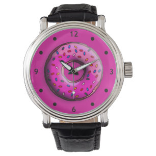 Pinky Doughnut - colourful sprinkles 1 Watch