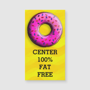 Pinky Doughnut with colourful sprinkles + your ide