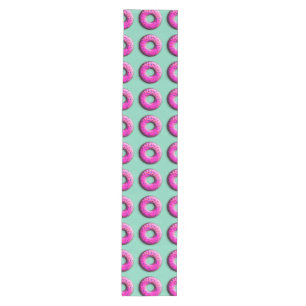 Pinky Doughnut with colourful sprinkles + your ide Medium Table Runner