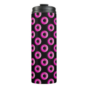 Pinky Doughnut with colourful sprinkles + your ide Thermal Tumbler