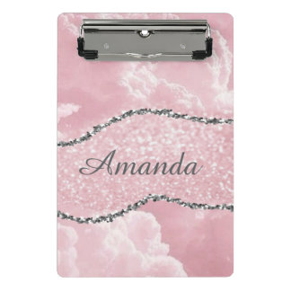pinky dreamy design mini clipboard