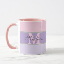 pinky girly pastel personalised