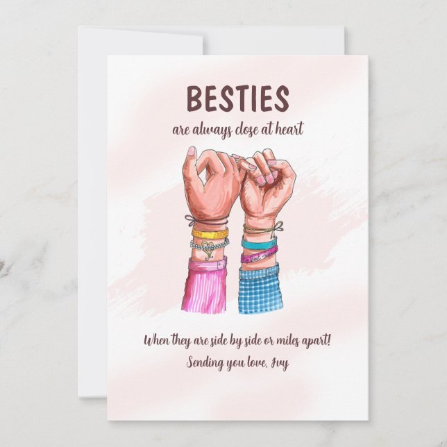 Pinky Promise Invitation (Front)