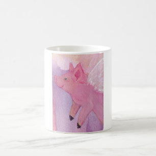 Pinky the Flying Pig - When Pigs Fly Coffee Mug