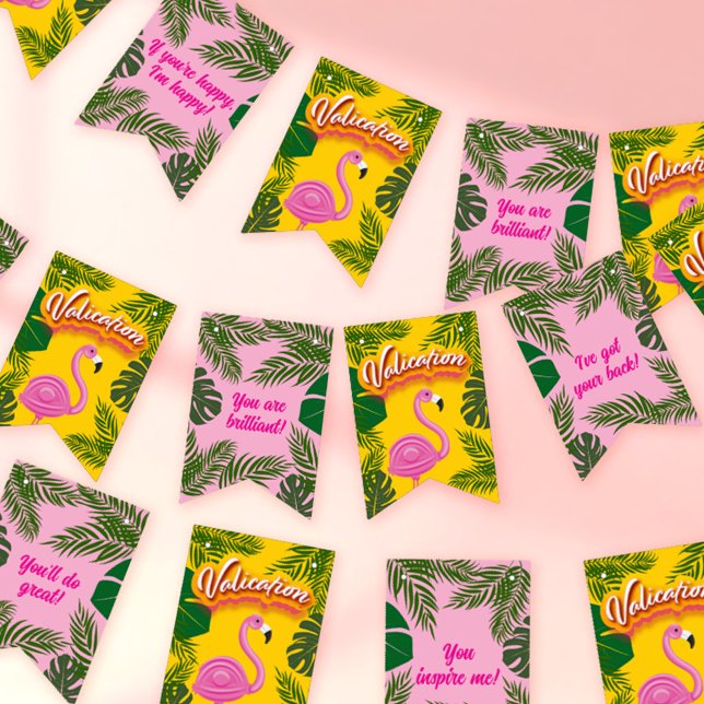 Pinky Validation Vacation  Bunting (Creator Uploaded)