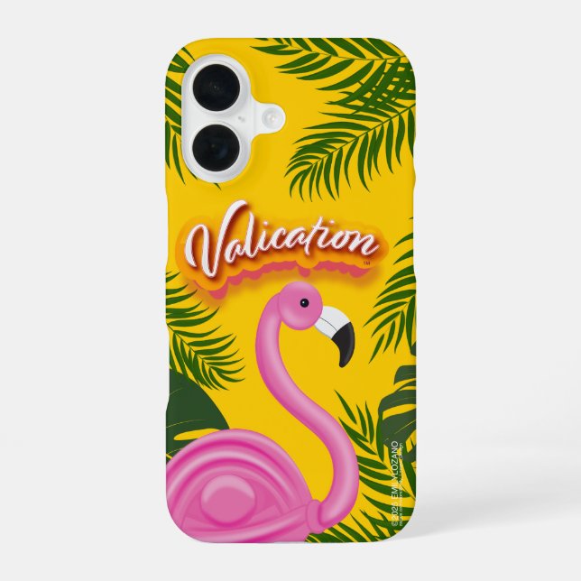 Pinky Validation Vacation  iPhone 16 Case (Back)