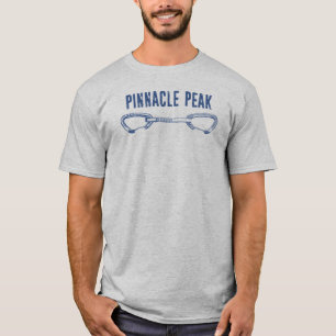 Pinnacle Peak Arizona Rock Climbing Quickdraw T-Shirt