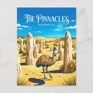 Pinnacles Desert Australia Postcard