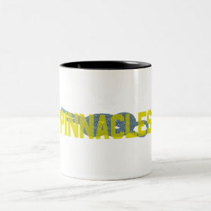 Pinnacles Figure 8 Climbing Two-Tone Coffee Mug