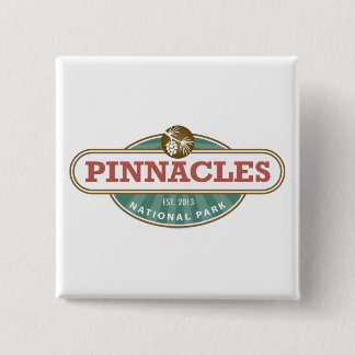 Pinnacles National Park 15 Cm Square Badge
