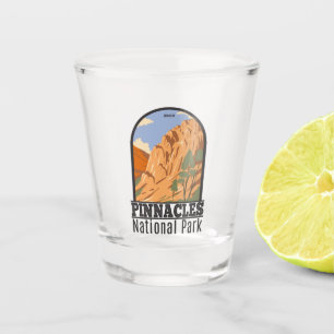 Pinnacles National Park Californi Vintage Shot Glass