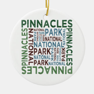 Pinnacles National Park Ceramic Tree Decoration