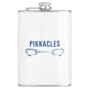 Pinnacles National Park Climbing Quickdraw Hip Flask
