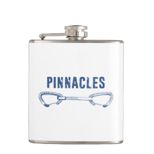 Pinnacles National Park Climbing Quickdraw Hip Flask