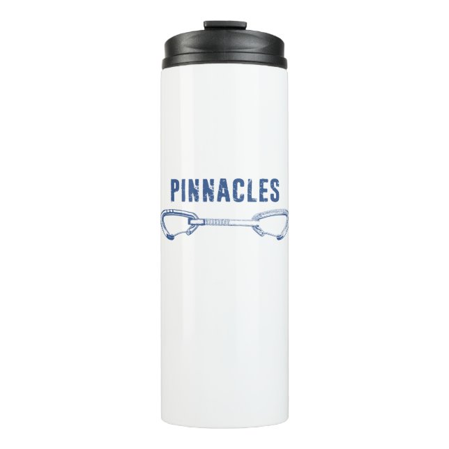 Pinnacles National Park Climbing Quickdraw Thermal Tumbler (Front)