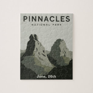 Pinnacles National Park Custom Travel Art Jigsaw Puzzle