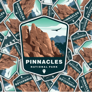 Pinnacles National Park   Die-Cut Sticker
