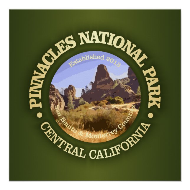 Pinnacles National Park (NP2) Poster (Front)