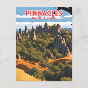 Pinnacles National Park Poster Postcard