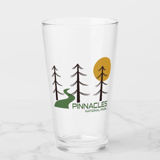 Pinnacles National Park Trail Glass (Front)