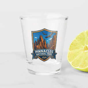 Pinnacles National Park USA Shot Glass