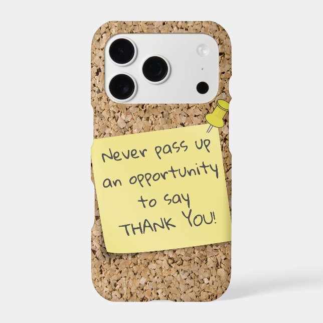 Pinned Yellow Note Template Message Cork Board (Back)