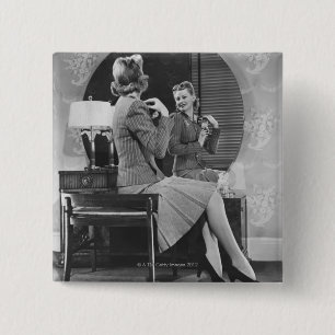Pinning 15 Cm Square Badge