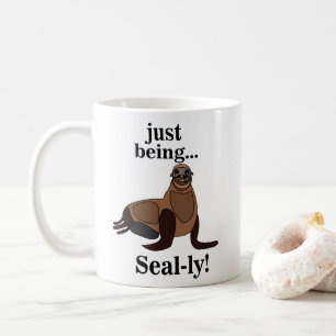 Pinnipeds Seal Funny Coffee Mug