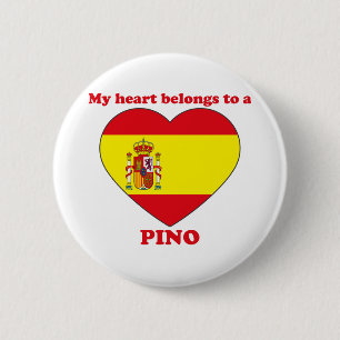 Pino 6 Cm Round Badge