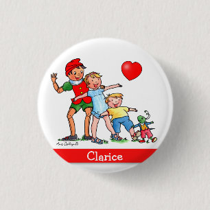 Pinocchio and Friends - Button