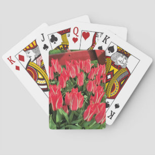Pinocchio Tulips Playing Cards