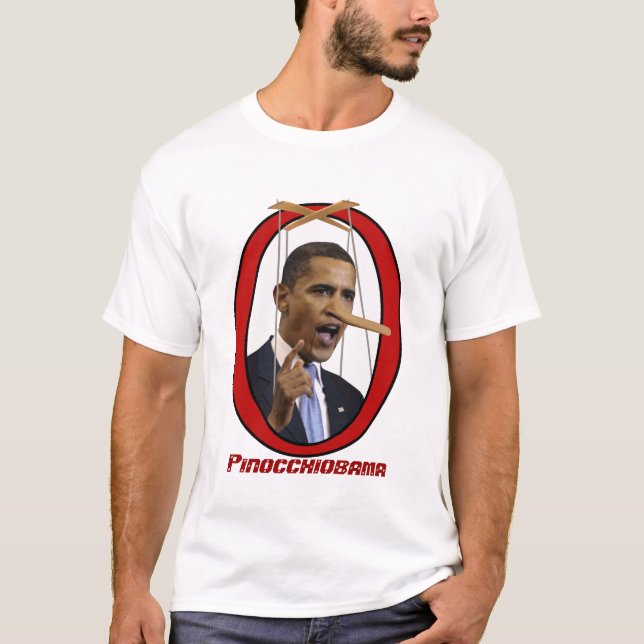 Pinocchiobama T-Shirt (Front)