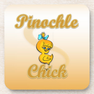 Pinochle Chick Coaster