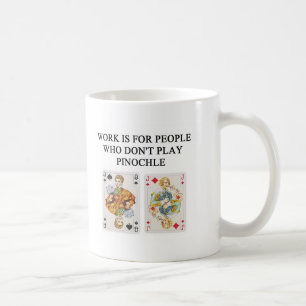 PINOCHLE game player Coffee Mug