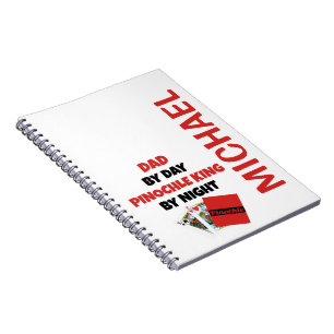 Pinochle King Dad Notebook